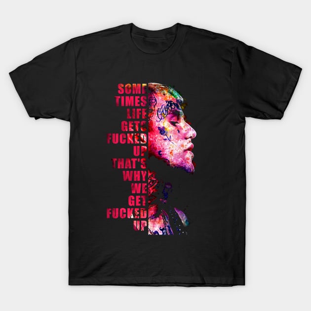 lil peep quote T-Shirt by BAJAJU